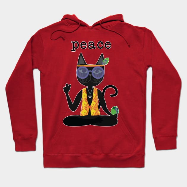 Peace Hoodie by uncutcreations